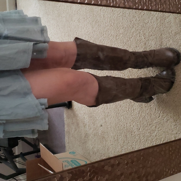 Freebird cabel tall boots sz8 - Picture 3 of 12